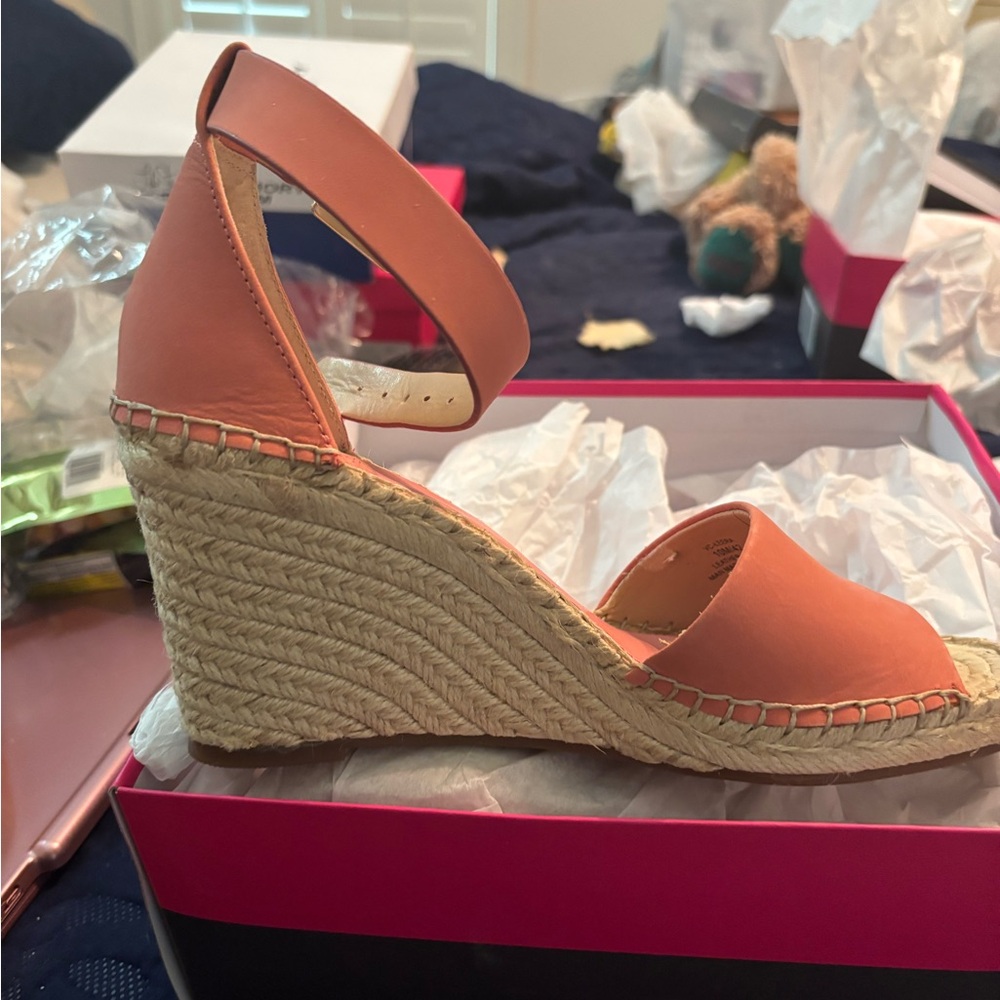 Vince Camuto Pink Espadrille Sandals